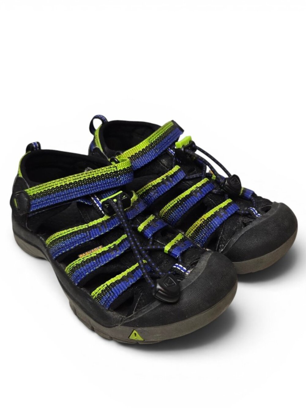 Keen Kids Newport H2 Water Sandals Bunge Lace Washable Canvas Breathable 12